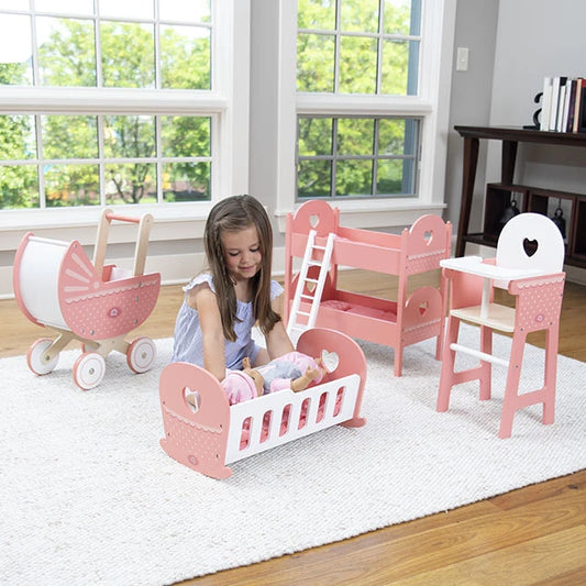 Emery's World - Pretend & Play Doll Cradle - Best for Ages 3 to 5 - US 8127