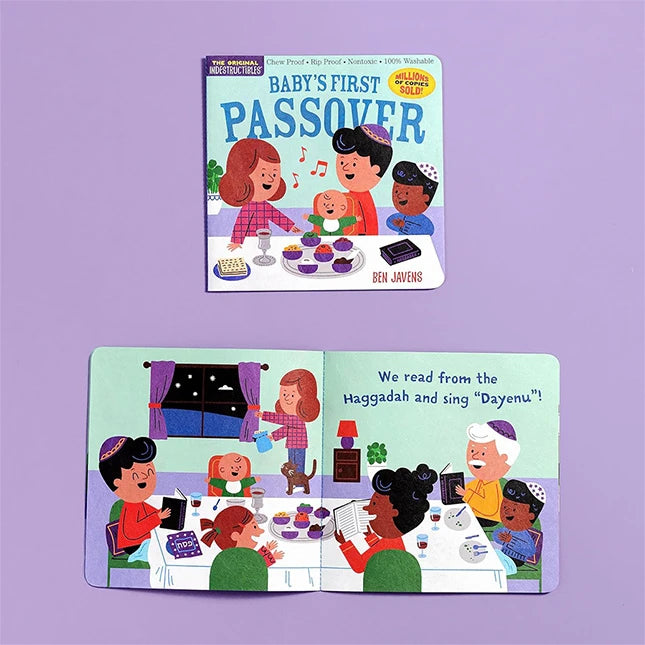 Indestructibles - Baby's First Passover - Best for Ages 0 to 2 - US 0923