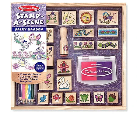 Stamp-a-Scene Fairy Garden - Best Arts & Crafts for Ages 4 to 5 - US 5756