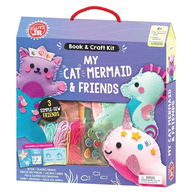 Klutz JR My Cat Mermaid & Friends - Best Arts & Crafts for Ages 4 to 6 - US 9284