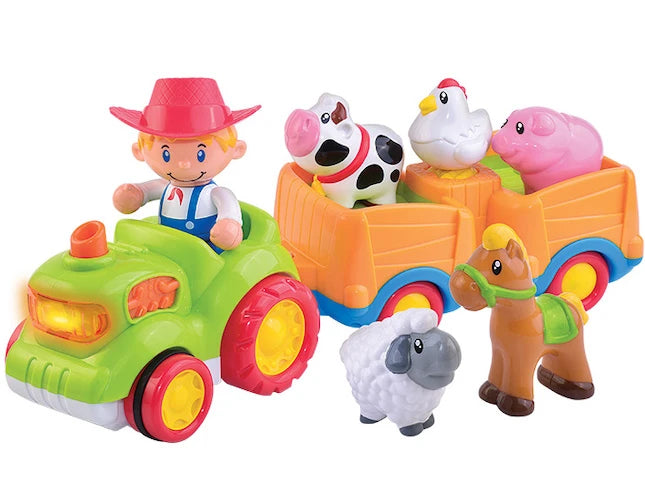 Farm Friends Sound & Go Musical Tractor - Best for 1 year olds - US 8923
