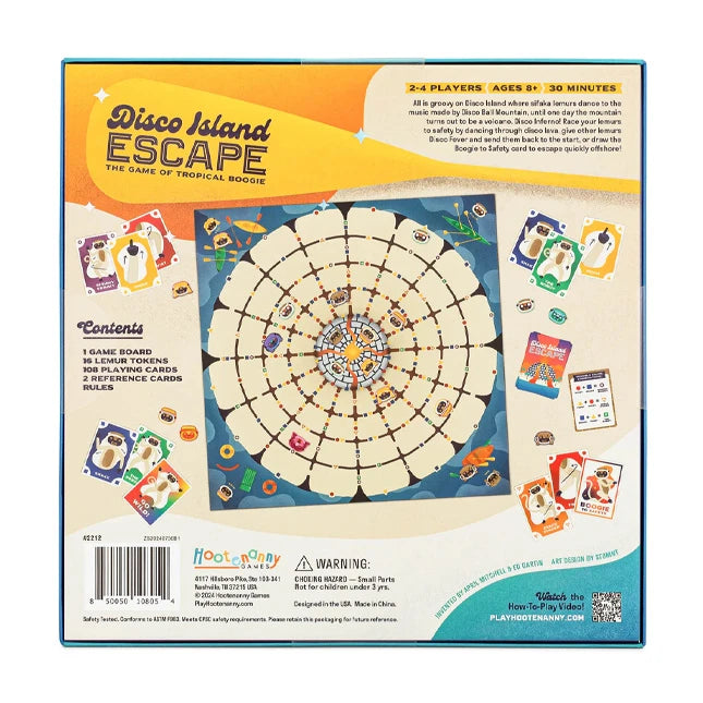 Disco Island Escape - Best Games for Ages 8 to 12 - Fat Brain Toys - US 4134