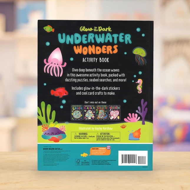 Glow in the Dark Stickers - Underwater Wonders - Best for Ages 4 to 6 - US 3792