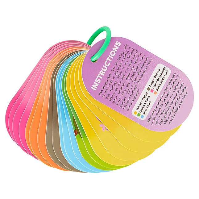 Feelings & Needs Flash Cards - Best Games for Ages 6 to 9 - US 1686