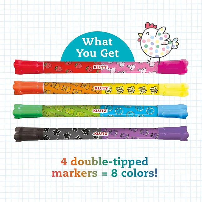 Klutz Super Cute Sketchbook - Best Arts & Crafts for Ages 6 to 11 - US 8263
