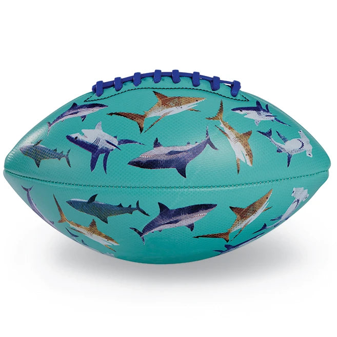 Soft Football - Sharks - Best Active Play for Ages 3 to 9 - US 0498
