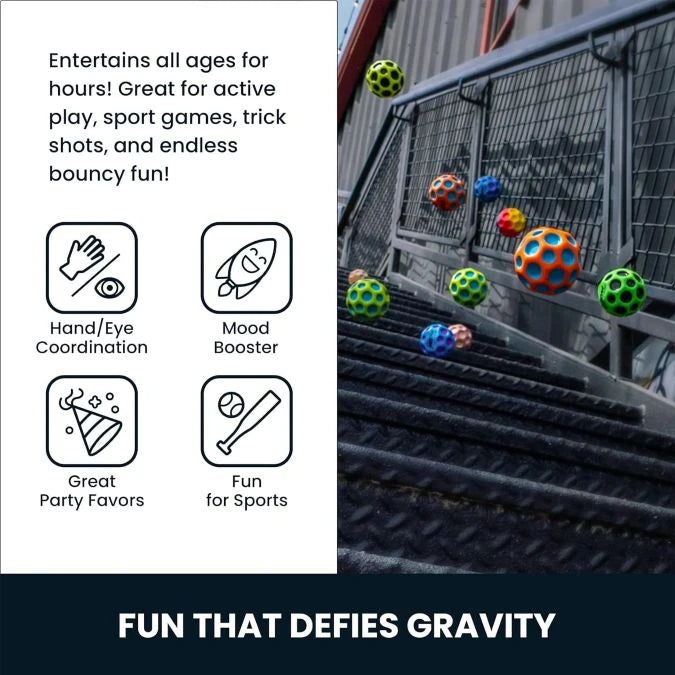 Red, White & Blue Moon Ball - Best Active Play for Ages 3 to 12 - US 9843