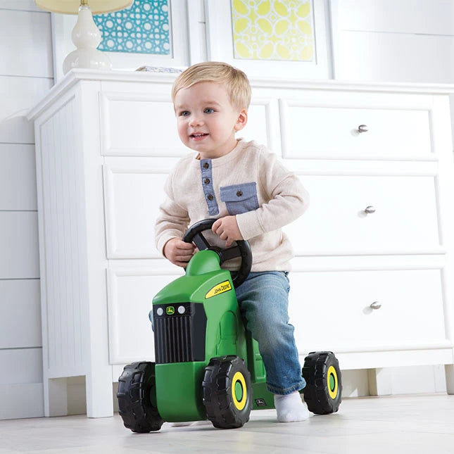 John Deere Sit N Scoot Silhouette Tractor - Best for 2 year olds - US 2559