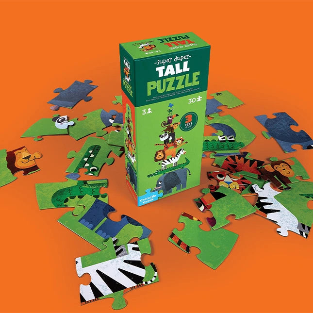 30pc Tall Puzzle - Jungle - Best Puzzles for Ages 3 to 5 - US 5685