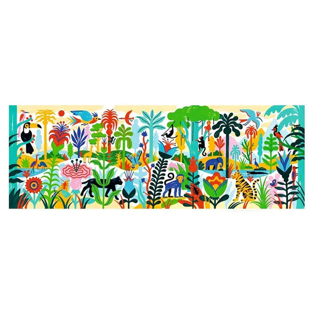 Jungle Gallery Puzzle - 100 pc - Best Puzzles for Ages 5 to 11 - US 5877
