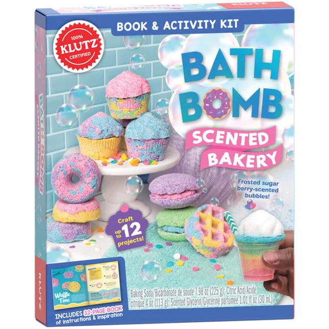 Klutz Bath Bomb Scented Bakery - Best Arts & Crafts for Ages 10 to 12 - US 4824