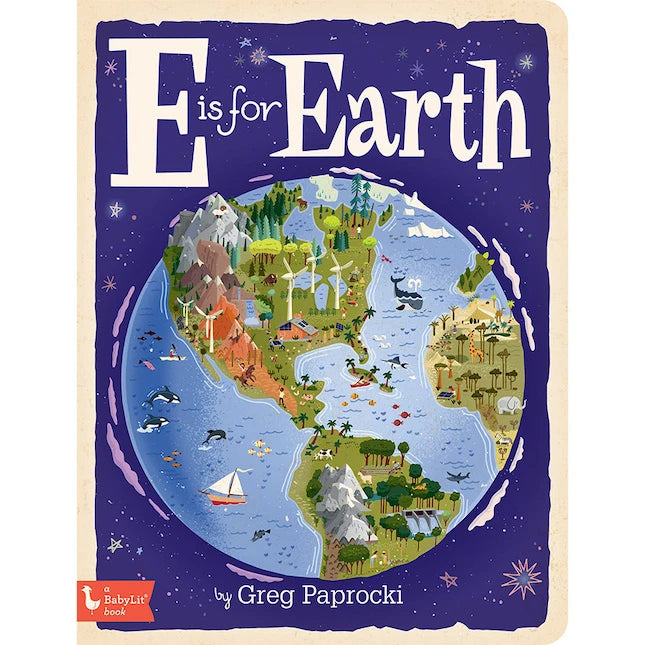 E is for Earth - Best Baby Toys & Gifts for Ages 3 to 6 - US 0818