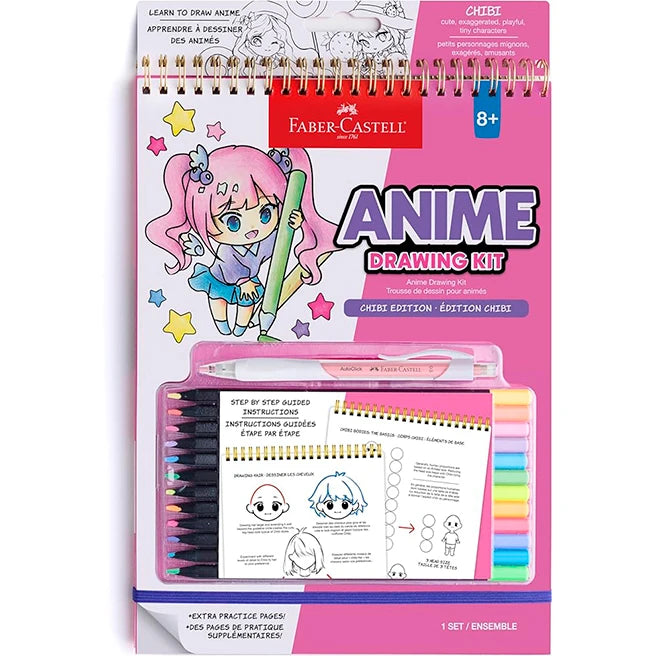 Anime Drawing Kit - Chibi - Best Arts & Crafts for Ages 8 to 12 - US 3508