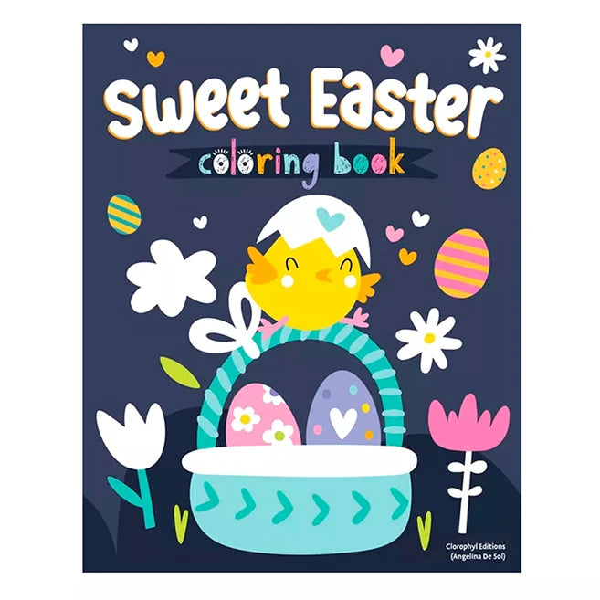 Sweet Easter Coloring Book - Best Arts & Crafts for Ages 3 to 6 - US 0738