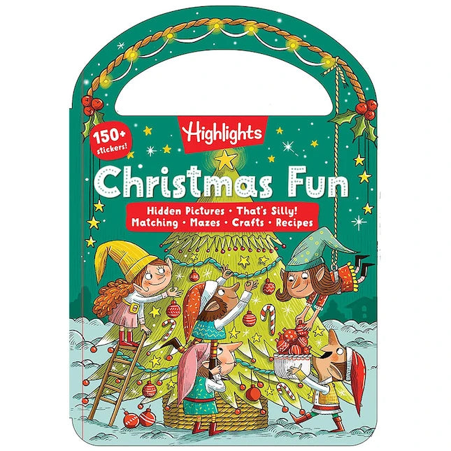 Highlights Christmas Fun - Best Books for Ages 3 to 9 - Fat Brain Toys - US 4754