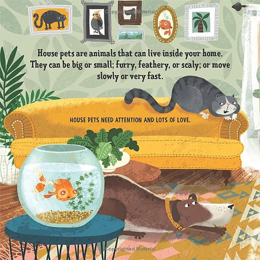 My First Book of House Pets - Best Baby Toys & Gifts for Babies - US 5338