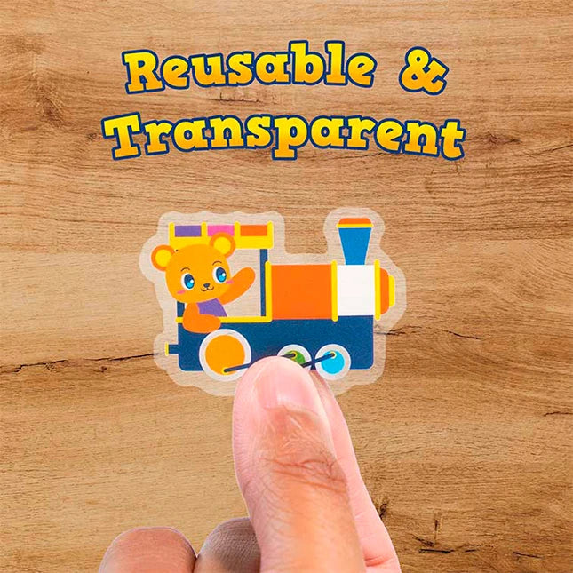 Sticker Magic - Fantasy Fun Fair - - Fat Brain Toys - US 7542