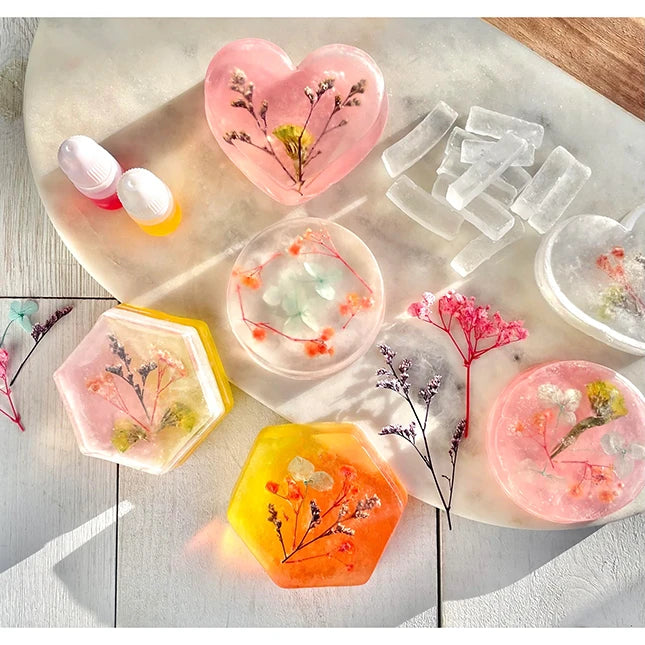 Flower Power DIY Soaps - Best Arts & Crafts for Ages 8 to 12 - US 7042
