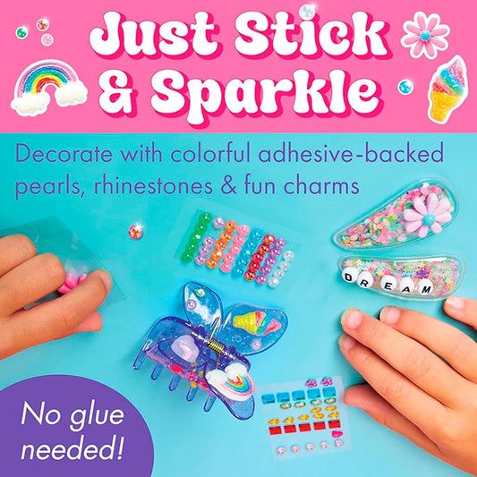 Chic Boutique DIY Hair Clips - Best Arts & Crafts for Ages 6 to 11 - US 0850