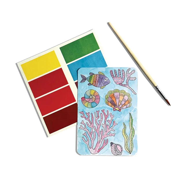 Scenic Hues D.I.Y. Watercolor Kit Ocean Paradise - US 9585