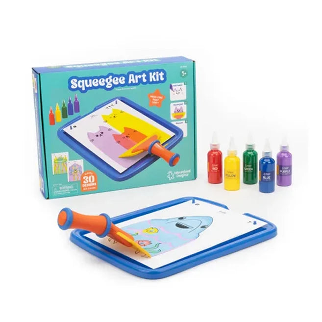 Squeegee Art Kit - Best Arts & Crafts for Ages 5 to 10 - US 0099