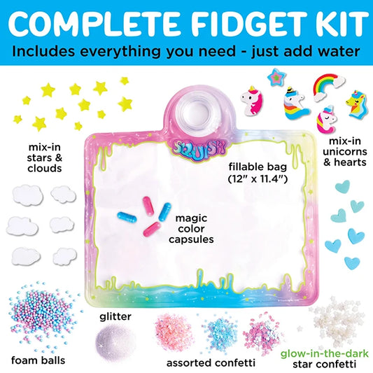 Super Squish Fidget Bag Unicorn - Best Arts & Crafts for Ages 6 to 12 - US 1755