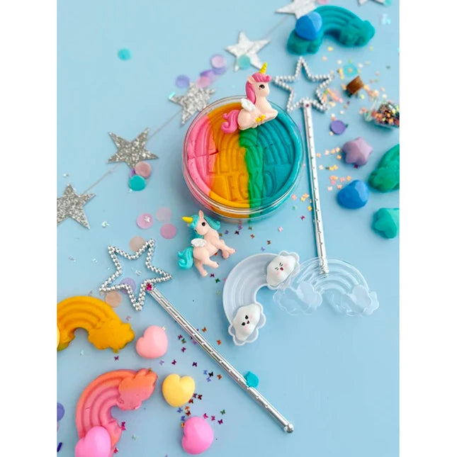 Unicorn KidDough Play Kit - - Fat Brain Toys - US 7439