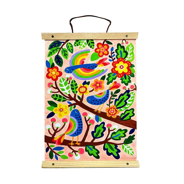 Paintology Paint By Number Canvas Kit - Blue Birds - US 2072