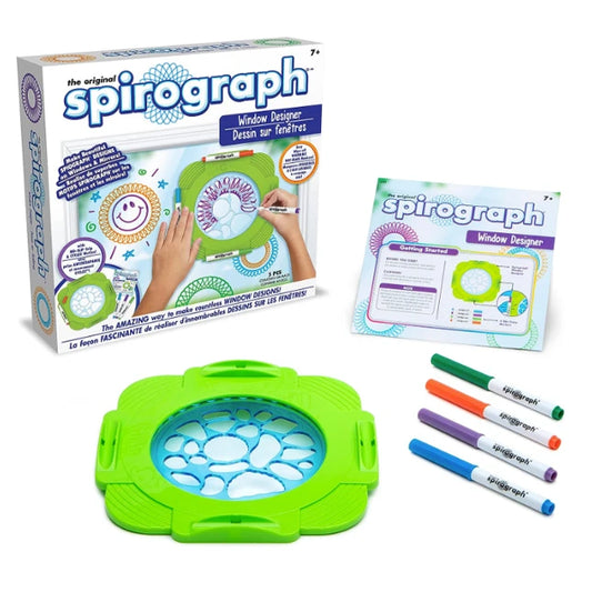Spirograph Window Design - Best Arts & Crafts for Ages 8 to 12 - US 4347