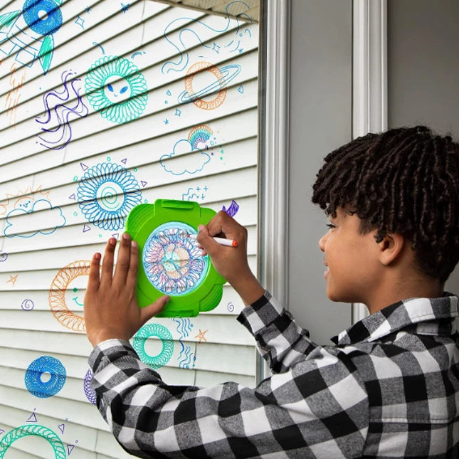 Spirograph Window Design - Best Arts & Crafts for Ages 8 to 12 - US 4347