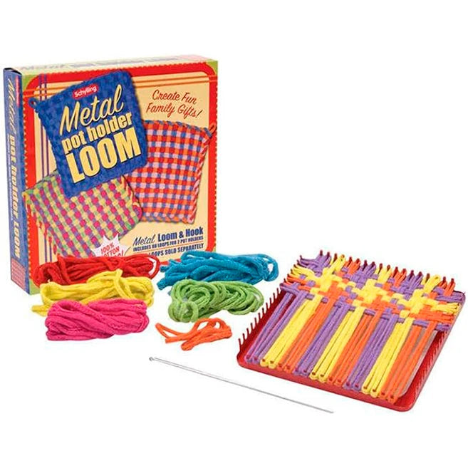 Metal Pot Holder Loom - Best Arts & Crafts for Ages 5 to 10 - US 4309
