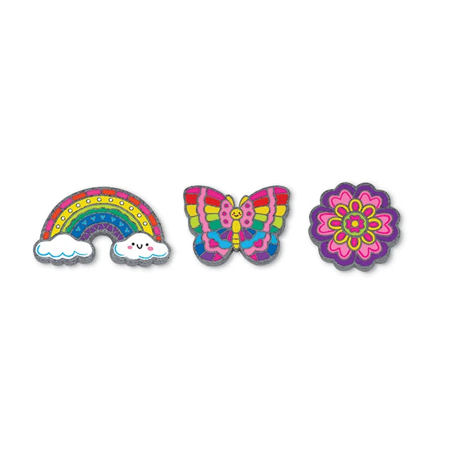 Paint Your Own Stepping Stones - Butterfly Rainbow - US 3316