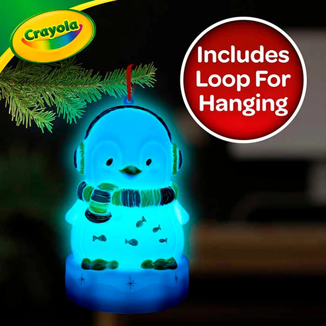 Crayola Light-Ups - Recolorable Mini Penguin - Best for Ages 4 to 8 - US 8713