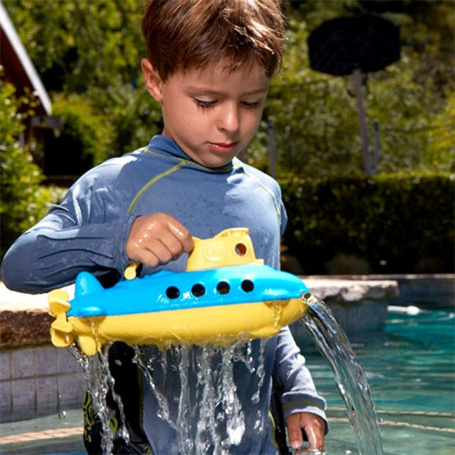 Green Toys Submarine - Best Baby Toys & Gifts for Ages 1 to 10 - US 3329