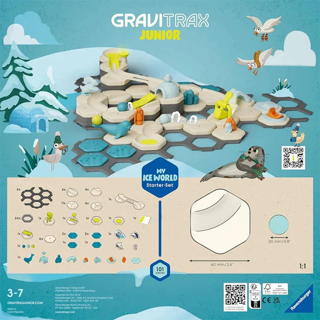 GraviTrax Junior - My Ice Starter Set - Best for Ages 3 to 8 - US 7147