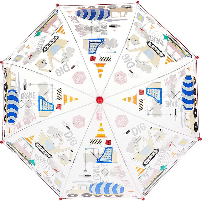 Construction Transparent Color Changing Umbrella - US 9890