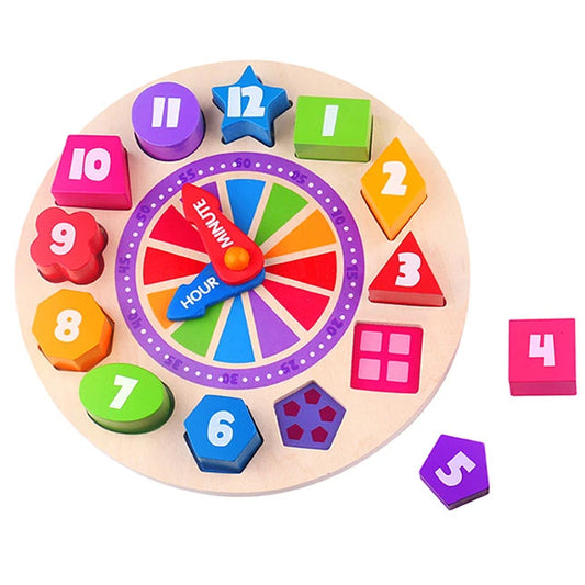 What Time Is It? Glow-In-The-Dark Clock Puzzle - Best for Ages 3 to 4 - US 6387