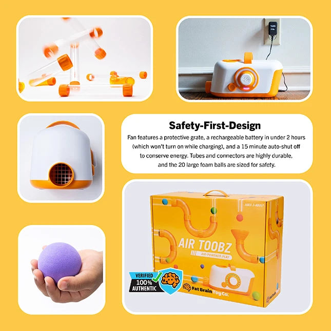 Air Toobz - Best Active Play for Ages 3 to 7 - Fat Brain Toys - US 9335