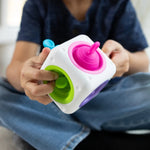 Tugl Cube - Best Sensory Toys for Ages 2 to 3 - Fat Brain Toys - US 7443