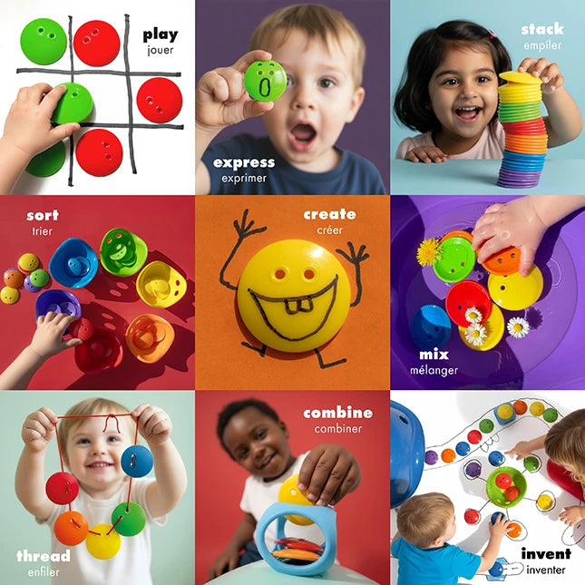 bilibo Dots by MOLUK - Best Early Learning Toys for Ages 1 to 6 - US 3487