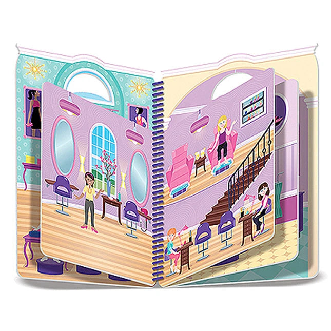 Deluxe Puffy Sticker Album - Day of Glamour - Best for Ages 4 to 5 - US 6883