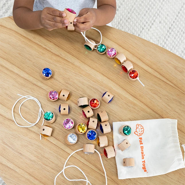 Lacing Gems - Best Early Learning Toys for Ages 3 to 10 - US 6346