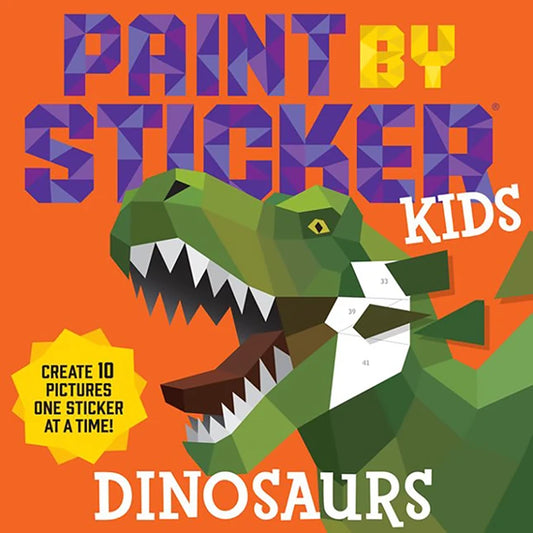 Paint By Sticker Kids - Dinosaurs - Best Arts &amp; Crafts for Ages 5 to 8 - US 1141