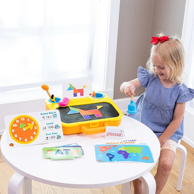 Pretendables School Desk - Best Early Learning Toys for Ages 3 to 6 - US 7835