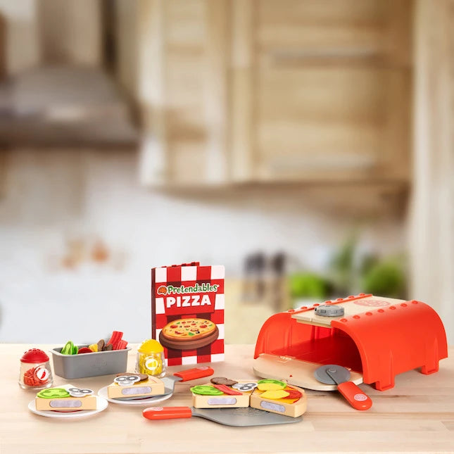 Pretendables Backyard Pizza Oven Set - Best for Ages 3 to 5 - US 5946