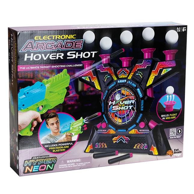 Electronic Arcade Hover Shot Hyper Neon - Best for Ages 6 to 9 - US 4367