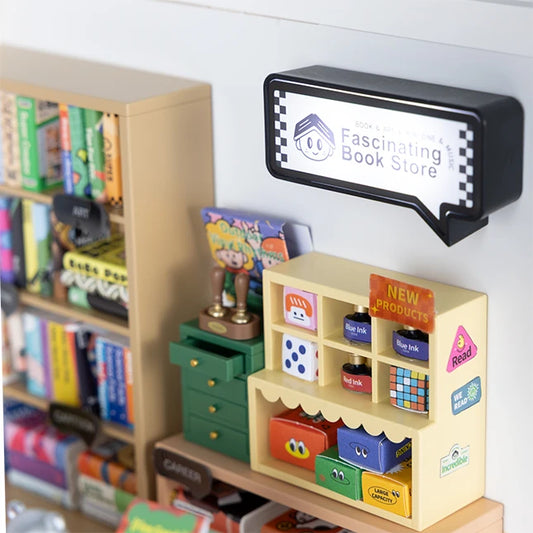 Fascinating Book Store D.I.Y. Mini Set - Best for Ages 8 to 12 - US 3762