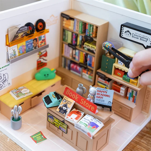 Fascinating Book Store D.I.Y. Mini Set - Best for Ages 8 to 12 - US 3762