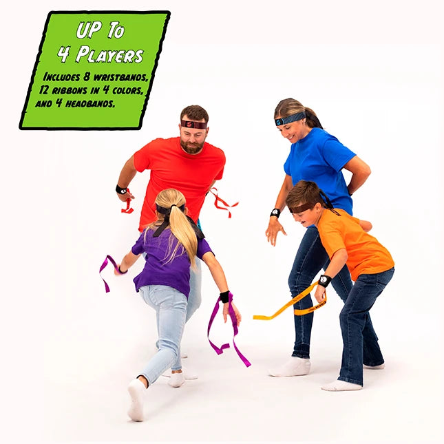 Ribbon Ninja - Best Active Play for Ages 8 to 12 - Fat Brain Toys - US 4146