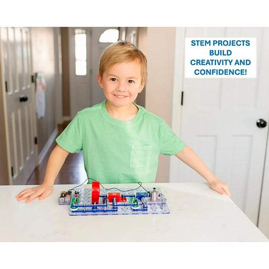 Snap Circuits Jr. - 100 in 1 - Best Classic &amp; Retro Toys for Babies - US 5636